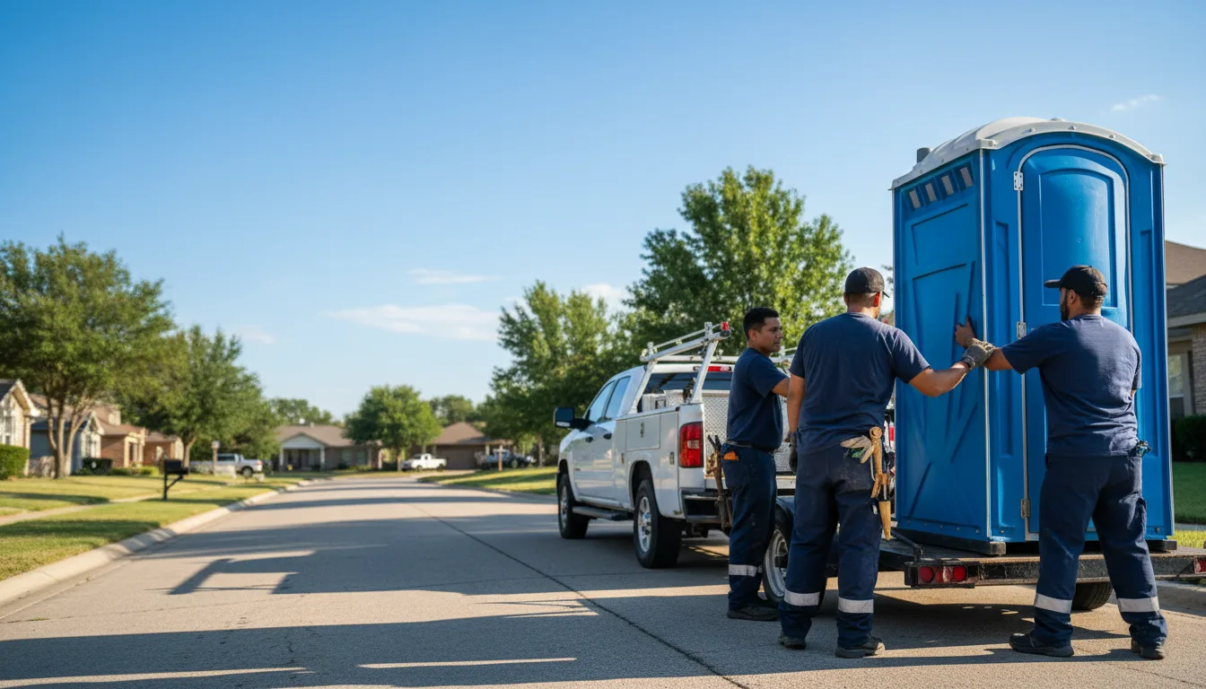 Portable Toilet Rental in Roanoke, LA near me